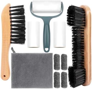 CONLI 10 Pcs Pool Cleaning Kit Billiards Pool Accessories Solid Wood Pool Table Brush Rail Brush Billiards Cleaning Tools for Pool Table Felt