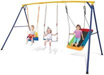 COSTWAY Swing Set, Heavy Duty Extra