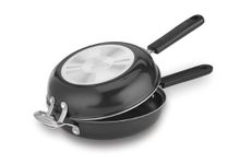 Cuisinart FP2-24BK Frittata 10-Inch Nonstick Pan Set