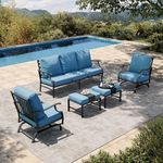 HERA'S HOUSE 5 Pieces Patio Furnitu