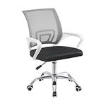 OFCASA Computer Desk Chair Height Adjustable Padded Office Swivel Chair with Lumbar Support and Wheels Executive Swivel Chair for Home Office