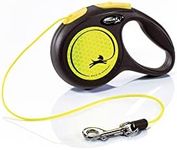 flexi New Neon XS Cord 3 m Black/neon Yellow