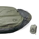 AquaQuest Pharaoh Bivy Bag: 100% Waterproof Sleeping Bag Cover Compact Lightweight Breathable Mummy Bivy Sack for Outdoor Survival, Bushcraft, Minimalist Camping