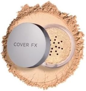 COVER FX Illuminating Setting Powder - Shade Light - Radiant Loose Makeup Finishing Powder - Lock in Makeup - Blurs Fine Lines - Full Size