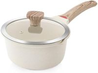 VINCHEF Sauce Pan with Lid, 2QT Non