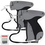 Amram Comfort Grip Standard Tagging Gun Kit for Clothing. Easy to Load, Easy to Use! 2 Pack Tagging Gun Kit, Includes 6 Needles.