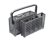 Find A Spare Universal Cutlery Utensil Silverware Plastic Grey Basket 2in1 Detachable To Fit Bosch Samsung Maytag Kenmore Whirlpool KitchenAid LG Fridges