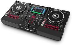 Numark Mixstream Pro+ DJ Controller with Stem Separation, 2 Decks, Wi-Fi Streaming, Mixer, 7" Touchscreen, Speakers, works with Serato and Virtual DJ