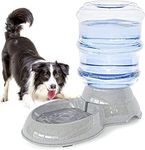 Dog Water Bowl Dispenser,3 Gallon/ 11L Pet Water Dispenser Station for Large Dogs and Cats,Gravity Automatic Feeder,Large Size Dog Drinking Fountain