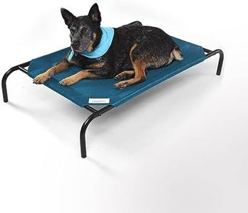 Gale Pacific Coolaroo The Original Cooling Elevated Pet Bed, Medium, Turquoise