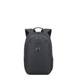 Delsey Backpack 15.6" Inch Black Laptop Backpack For Men And Women (Esplanade)