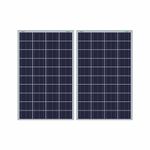 WAAREE 100 Watt Solar Panel 12 Volt Mono PERC (Pack of 2)