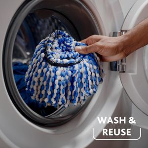 O-Cedar EasyWring Spin Mop – Grey Microfibre Floor Cleaning System