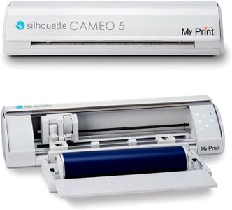 MY PRINT | Silhouette Cameo 5 Cutting Plotter for Sticker Cutting | Crafting User | Customise Working | 12 Inch Width For Business Supplies Products [Free Software Lifetime - Silhouette Studio]