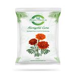 Kisanmart Organic Flower Plant Growth Booster & Bio-Stimulant Granules | Plant Food | Micronutrients for Plants | Organic Fertilizer | Seaweed Granules for Plants (Marigold Care Granules 1 KG)