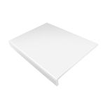225mm White UPVC Window Board/Cill Cover 1.25m Long 9mm Thick Plastic Window Sill Capping