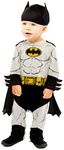 Amscan 9906709 Baby Toddler Warner Bros Classic Batman Fancy Dress Costume (12-18 Months), Unisex Children, Grey