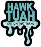 HAWK TUAH SPIT ON THAT THANG funny 3" trending meme sticker, Perfect for planners, tumblers, cell phones, laptops, toolboxes, scrapbooks, Hawk Tuah Tush sticker