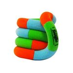 Tangle Jr. Fuzzies Series | Orange Green Blue | FIDGET TO FOCUS | Fidget Toy For Kids | 3+ | Twisting Sensory Toy | Great for Fine Motor Skills | In Official Box