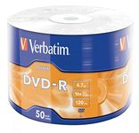 Verbatim 43791 4.7GB DVD-R 16X (Pack of 50 Disc) Shrink Pack