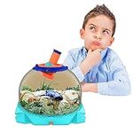 Sobebear Insect Viewer Battery Operated Bowl, Bug Viewing Kit, Habitat Critter Microscope Case Viewer Toy, Insect Explorer with 3 Lights, Fun Science & Educational Playset Kit Toys For Kids 6+ Years