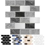 URCOLOR 10-Sheet Subway Tile Peel a