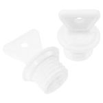 JECOMPRIS Hot Water Bottle Stopper 2pcs Rubber Hot Water Bag Plugs Replacement Anti-Leak Hot Water Sack Lids