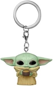 FUNKO POP! KEYCHAIN: Star Wars - The Mandalorian - The Child with Cup