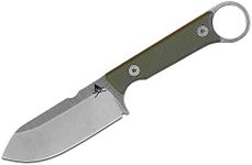 White River Knife & Tool Firecraft 3.5 Pro, Green-Orange G10