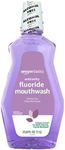 Amazon Basics Anticavity Fluoride Mouthwash, Alcohol Free, Violet Mint, 1 Liter, 33.8 Fluid Ounces, 1-Pack (Previously Solimo)