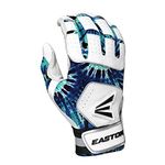 EASTON WALK-OFF NX Batting Gloves | Baseball Softball | Youth Large | Tie Dye