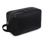 Mens Leather Shaving Bag