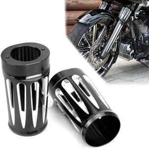 Billet 49mm Fork slider Boots cover For Harley Touring Bagger FLHR FLHX FLHXS Ultra FLHTCUTG Limited Low FLHTKL CVO Street Glide FLHXSE