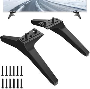 Stand for LG TV Legs, TV Legs for 60 65 Inch LG TV Stand Replacement Base -60UM7200 60UN7000 60UN7000PUB 65UK7700 65UM6900 65UM7400 65UM7650 65UN6950 65UN6955ZUF 65UN8500 65UN8050 65UN7100 with Screws