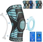 Knee Brace for Women Man, Compression Knee Sleeve with Patella Pad Bilateral Stabilizers, Knee Support for Meniscus Tear, Weightlifting, Arthritis Pain