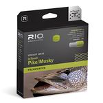 Rio Fly Fishing Fly Line InTouch Pike/Musky Wf10F/I Fishing Line, Gray-Yellow