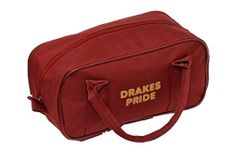 Drakes Pride 2 BOWL CROWN GREEN BOWLS ZIP BAG** (MAROON)