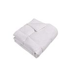 Kathy Ireland White Feather Goose Down Comforter-All Season Warmth, Full/Queen