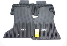 Mopar 82212254AC Black, All-weather Floor Mats for 2011-2015 all-wheel-drive Chrysler 300