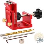 Pocket Hole Jig Kit,Metal Drilling 