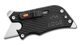 Outdoor Edge Slidewinder Utility Knife, Box Cutter, Screwdriver, Bottle Opener, Multi Tool (Black)