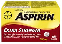 ASPIRIN Extra Strength Tablet, 500 mg