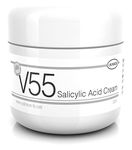 V55 Salicylic Acid Cream for Spots Blackheads Blemishes and Problem Skin Suitable and Safe for those Prone to Acne - Paraben and Cruelty Free - 50 grams