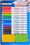 TWOHANDS Dry Erase Markers Ultra Fi