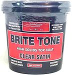 CrystaLac Brite Tone High Solids Polyurethane Instrument Finish 32 oz Quart (Clear Satin)