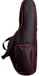 Star House Black Red Saxophone Cover Bag Unique Design Nylon Fabric Bag (Black)