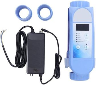 TOPINCN Pool Chlorinator System, Automatic Salt Chlorines Generators with Self Function for Swimming Pool, Smart Control Via APP (EC Pro 4)