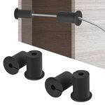 4 Pcs Cable Grommet Kit for Starlink, Wall Pass Through Grommets Compatible with Starlink Mount for Cord Protection, Cable Routing Bushings for 1" Wall Hole, Starlink Accessories(Black).