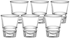 Pure Source India Shot Glass Set, 30ml, Set of 6, Transparent