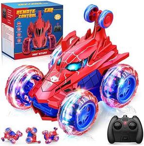 Toys for Boys 4-6,decked 360° Rotating Remote Control Cars for Kids Toys for 4-12 Year Old Boys Girls RC Cars for Kids 8-12 Kids Toys for Boys 4-6 Stunt Car Birthday Gifts for Boys 8-10